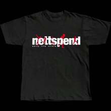 Nettspend Invert Tour Merch Tee Shirt Early Life Crisis Graphic Underground Rap Osamason - 黑色 - 查看 1