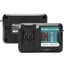 Cargador rápido de batería de litio para Makita DC10WD/BL1015 de 10,8 V/12 V - Tipo de Enchufe A USA (110-127V) - Ver 7