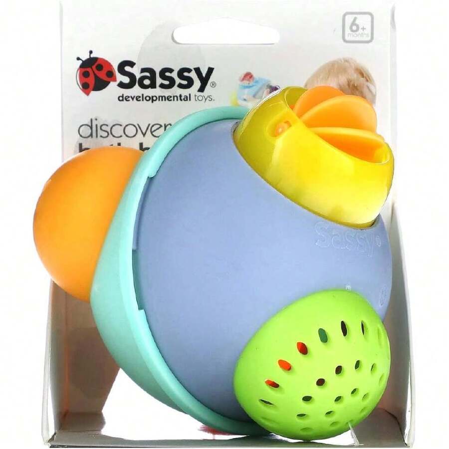 PELOTA DE JUGUETE DE AGUA PARA NIÑOS Y BEBÉS MARCA SASSY,40991925 - Multicolor - Ver 1