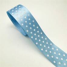 5yards 2.5cm 1inch Bows & Ribbons Printed Dots Satin Ribbon DIY Bow Hair Wedding Valentine's Day Handmade DIY Materials Christmas Decoration - Pick Colors - View 12