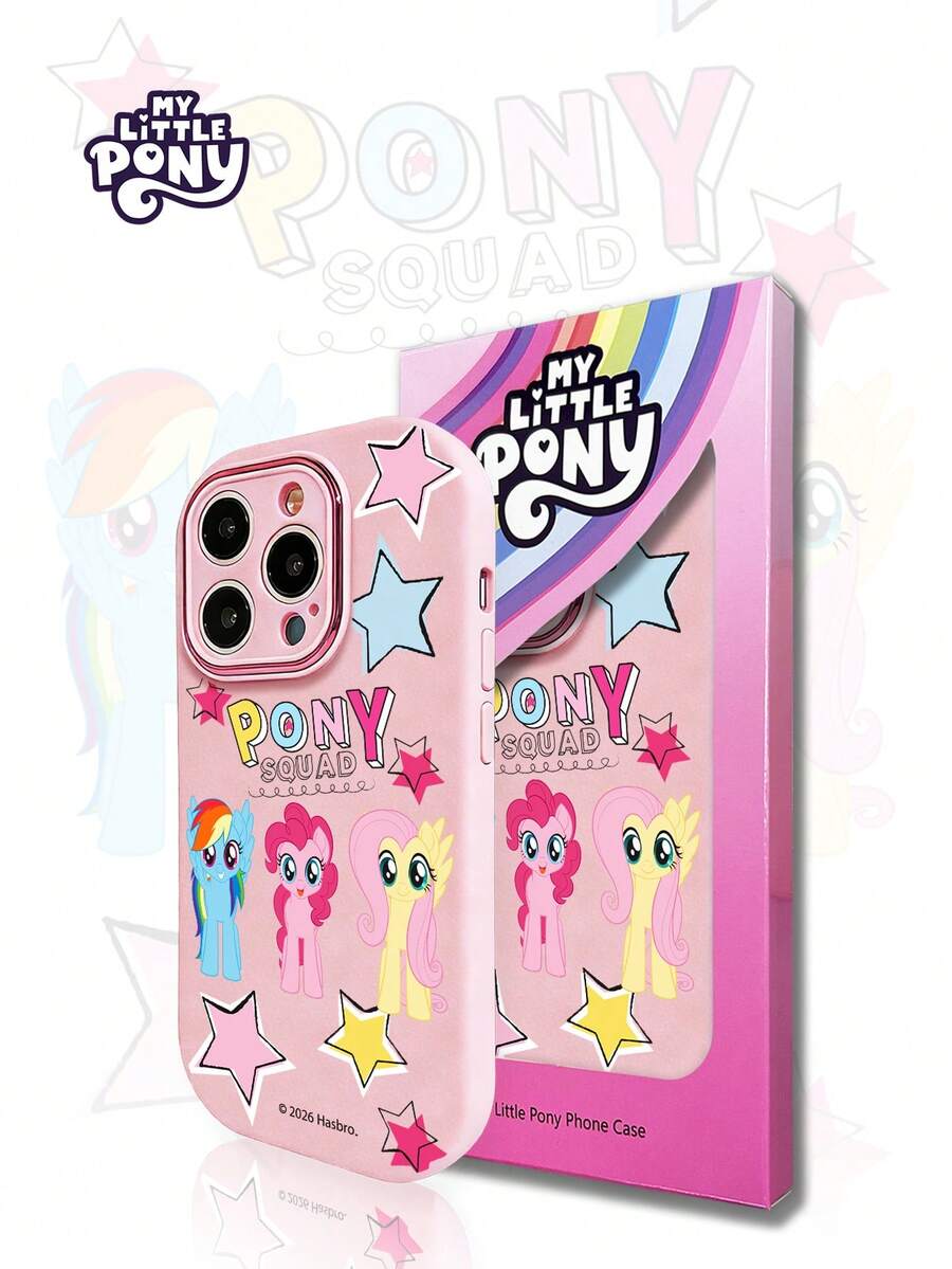 MY LITTLE PONY 官方授权新款粉色手机壳，兼容 17、17 Air、17 Pro、17 Pro Max，防刮、防滑、防震，也兼容 11、12、13、14、15、15 Pro Max、16 Pro、16 Pro Max、X、XR、XS Max - 粉色 - 查看 1