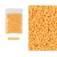 1100 hạt nhựa nhỏ 2.6mm hình ghép pixel, hạt sắt nung chảy, hạt nhựa tự làm thủ công chất lượng cao, quà tặng độc đáo. - Đậu - Xem 17