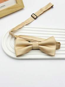1 chiếc nơ đeo cổ nam bằng vải họa tiết xương cá, thích hợp cho các dịp tiệc tùng ngày lễ. - Rượu sâm banh - Xem 5