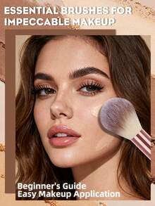 这款开斋节13件套化妆刷套装包含8支柔软的化妆刷，例如散粉刷、腮红刷、修容刷、高光刷和粉底刷，另附2个液体化妆海绵、1个睫毛夹、1个冰格和1个刷子清洗碗，适合初学者、专业化妆师和新手美妆爱好者使用。 - 粉色 - 查看 4