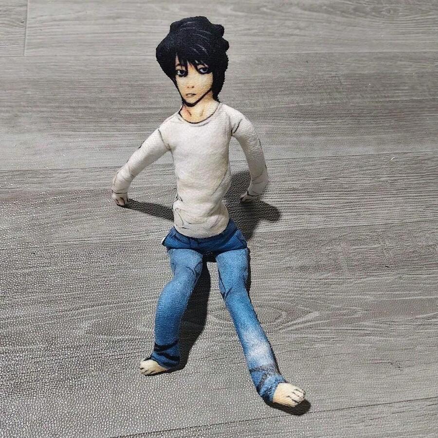 L. Rolit Character Role-Playing Doll, Wire Joints, Flexible And Fashionable, Room Decoration, Halloween Gift - B - 查看 1