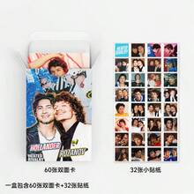 92张电视剧明星照片卡、剪贴簿贴纸、LOMO卡、礼品卡、粉丝应援照片贴纸批发、LOMO卡、双面卡、盒装收藏卡/贺卡/书签、LOMO卡贴纸套装、粉丝必备收藏品 - 彩色 - 查看 10