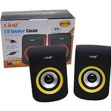 OISE ART STORE Altoparlanti Speaker Casse Usb 3w Jack 3,5mm Per Pc Notebook Linq An-009 Color - - Multicolore - Visualizzare 4