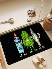 1 szt. Klasyczny prostokątny dywan dekoracyjny z imitacji kaszmiru, z białą podstawą, miękki i wygodny materiał, odporny na blaknięcie po wielokrotnym praniu, składany bez zagnieceń, odpowiedni do salonu, sypialni i innych pomieszczeń - B - Zobacz 1