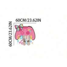 1 Peça Tapete Rosa com Controle Remoto, Tapete de Sala de Estar, Tapete, Tapete de Área de Sala de Estar, Tapete Pequeno de Área, Tapete, Decoração Doméstica, Tapete Grande de Sala de Estar, Tapete Redondo, Decoração de Sala de Estar, Decoração de Quarto, Tapete Lavável - Multicolorido - Visão 11