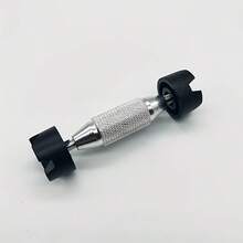 Guitar Bridge Clamp Luthier Tool | Adjustable Acoustic Guitar Bridge & Brace Repair Clamp | Professional Gluing Fixture For Cracked Heels & Bridges - Silver - View 8