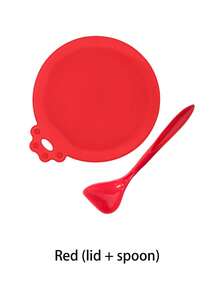 Pet Food Can Sealing Lid, Pet Food Spoon, Multifunctional Food Cover, Cat & Dog Food Can Accessories, Soft, High Quality, Easy To Clean, Fits Most Can Sizes, Essential Daily Item For Pet Owners, Suitable As Ramadan Gift, Birthday Gift, Great For Pet Lovers, Friends And Family - One Size Fits All - View 12