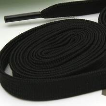 Flat Woven Polyester Shoelaces, 10mm Wide Multicolor Optional, Durable Flat Shoe Strings, Universal Canvas Work Shoes, Ribbon Accessory - X014 Dark Green - View 6