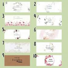 50pcs/Pack Vintage Joyful Teardrop Decorative Handkerchief Clips, Convenient Finishing, Suitable For Wedding Ceremony - Retro Church Handkerchief - Wedding Creativity - Wild Flowers - 1-50pcs - View 1