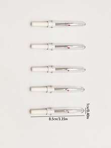5件套十字绣拆线器，小型缝线拆线器，适用于学生宿舍，锋利塑料手柄，带保护套，缝纫工具 - 5支小號拆線器附蓋 - 查看 5