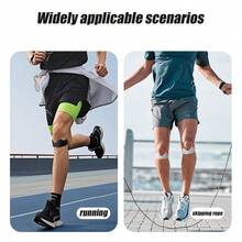 Đai hỗ trợ đầu gối (1 chiếc) - Đai ổn định xương bánh chè cho chạy bộ, bóng rổ, quần vợt, bóng chuyền. Hỗ trợ đầu gối người chạy bộ. - Nhiều màu - Xem 8