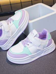 Kids/Teens Skate Shoes, Soft Sole, Non-Slip, Casual Shoes, Running Shoes, Sports Shoes, Unisex - Purple - View 5