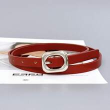 3pcs Minimalist Women's Thin Waist Belt, Versatile Jeans Accessory - Multicolor - View 14