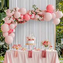 Over The Table Rod Stand With Clamps, Adjustable Length Table Arch Stand, Metal Table Backdrop Stand, Black Gold Table Hanging Decor Rod For Wedding, Birthday, Halloween, Christmas Party - Multicolor - View 5