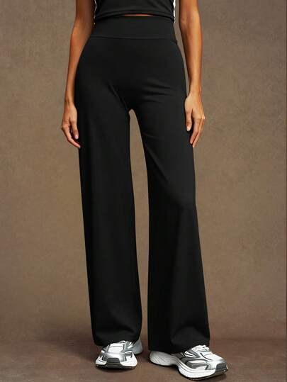 VVX High Waist Flare Yoga Pants, Butt Lifting, Stretchy, Loose Flare Leg Sports Pants, Machine Washable, For Women