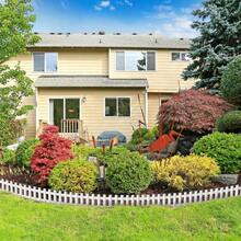 Wood-Look Lawn Edging, Plastic Bed Edging, Bed Border, Mowing Border, Palisade, Garden Fence, 43cm X 12cm Element - Blanc-12 Pièces - View 8