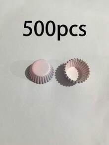 50个/100个/200个/500个/800个星空/渐变迷你纸杯蛋糕衬垫，2.5厘米不粘烘焙杯，小型纸杯，烘焙模具内衬，理想的厨房配件，烘焙必备品 - 彩色 - 查看 17