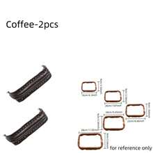 1/2 pièces Sac DIY Bouche carrée Bordure dorée  PU, Augmente la position des trous de couture, Convient pour les charnières de matériel de bagages, les supports de sac nuage, les clips de bouche de sac tressé, les clips de sac à main, la production de portefeuille DIY, Multifonctionnel - Multicolore - Voir 16