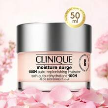 Clinique 倩碧水磁场100小时自动补水保湿霜（50毫升），采用动态保湿循环技术+透明质酸和芦荟发酵提取物，无香精，无酒精，适合敏感肌肤，也适用于办公室和空调环境。 - 補水霜50ml - 查看 8