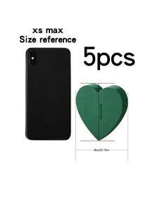 20片/10片/5片/4片/2片 19厘米/7.48英寸 * 15厘米/5.91英寸 * 8厘米/2.54英寸 圆形绿色干湿两用花泥，人造花泥块，适用于婚礼、插花 - 彩色 - 查看 29