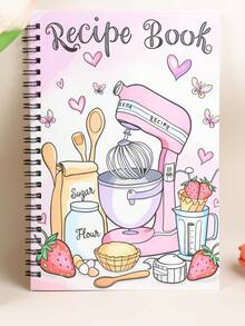 1 Blank Personal Recipe Notebook, Suitable As A Gift For Mothers, Grandmothers, And Cooking Enthusiasts, 4 Different Cover Designs Available - Rectangle - View 12