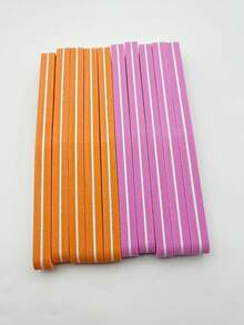 Bộ 10 dũa móng tay và khối đánh bóng bằng mút xốp, hai mặt, độ nhám 100/180, dụng cụ làm móng chuyên nghiệp để tạo hình và đánh bóng móng. - Nhiều màu - Xem 8