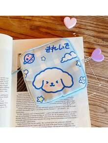 5.12"X5.12" Cartoon Sanitary Pad Storage Bag, Makeup Cosmetic Lip Balm Organizer, Menstrual Pad Holder Pouch With Zipper, Multi-Functional Storage Bag For Women And Teens - Multicolor - View 16