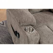 Recliner Parts - Light Brown + Velvet + Bedroom - View 4