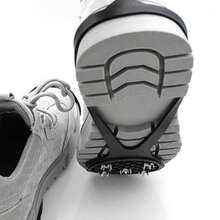 1 đôi giày leo núi cắm trại chống trượt 5 răng, giày bảo hộ mùa đông, crampon chuyên nghiệp đa năng - Giày chống trượt Crampon - Xem 6