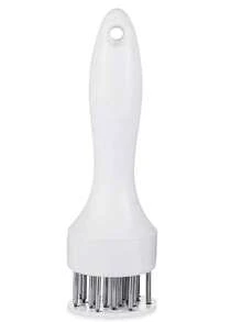 1/2 件装肉锤，配有超锋利不锈钢针，是一款专业的厨房小工具，可用于嫩化和烹饪肉类，例如烧烤、腌制、牛排、牛肉和家禽。 - 均碼 - 查看 13