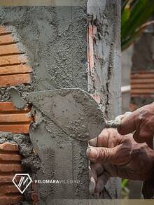 Kit Cucharas Para Albañil Uso Profesional Mango Madera Herramientas De Construccion - A - Ver 2