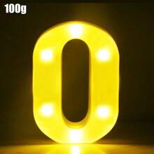 1pc/2pcs 0-9 Numeric Theme Party Decor LED Light Night Lamp, Party, Wedding, Cocktail Decoration - Multicolor - View 38