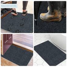 Large Entrance Mat, Suitable For Indoor Floor Mats At Entryways, Non-Slip Welcome Doormat With Backing, Machine Washable, Non-Slip Area Rug For Entryway, Kitchen, Living Room, Bedroom, 60*90cm/23.6*35.4 Inches, Doormat - Multicolor - View 8