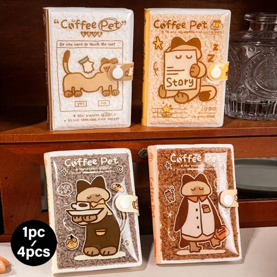 1 cuốn sổ tay A7 mềm mại, có khóa bấm, 192 trang, thích hợp làm sổ vẽ, nhật ký giảm căng thẳng, sổ tay dày dặn có bút dạ, nhật ký du lịch, bìa mềm, kiểu dáng Kawaii, quà tặng đặc biệt, quà tặng lễ hội. - A7 - Xem 1