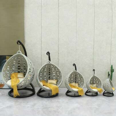 1:12 مقياس نموذج وسادة صغيرة للمنزل المصغر، وسادة ديكورية لأريكة مصغرة، كرسي أرجوحة مصغر، إكسسوارات تصوير DIY، أجزاء ديكور منزل مصغر، نموذج منزل مصغر