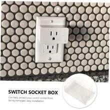 Caja De Enchufe Impermeable Tipo 86 Con Cubierta Protectora a Prueba De Salpicaduras Para Cocina Baño Hogar Fácil Instalación,40993397 - A - Ver 6