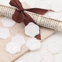 30pcs Heart Shaped Wax Seal Stickers, Self-Adhesive Envelope Sealing Stickers Suitable For Wedding, Party, Birthday, Christmas - TD419 - View 4