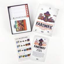 Board Game:ALULA FAR A WAY & Expansion1:DESSOUS & Expansion2:DETOILES(English Edition) - Casual Puzzle Adventure Card Game For 2-7 Players, 25-Min, Perfect For Party Gathering & Team Building.New Year Gift - Multicolor - View 5