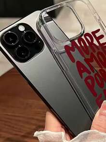 更多爱意，以及柔软的保护壳，透明保护壳，兼容苹果 17/17Pro/17Promax/16 Pro Max/17/15/14/13/12/11，实用时尚，全新创意设计美学，高品质气囊保护壳，男女皆宜。 - 無色 - 查看 6