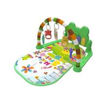 Baby Activity Mat With Musical Piano, Keyboard, And Interactive Rattles - Complete Deluxe Gym - 綠色 - 查看 1