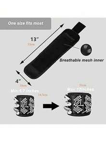 Ultimate DIY Tool - Super Magnetic Wristband Tool Holder, Keeps Screws, Nails, Drill Bits And Bolts In Place - Perfect Gift For Craftsmen, Artists, Electricians, Mechanics, Men And Fathers - Red, Black - Wristband - View 8