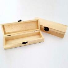 OISE ART STORE 2 Pezzi Scatole Legno Portapenne Portagioie  7608 Rettangolare Cofanetto - - Multicolore - Visualizzare 1