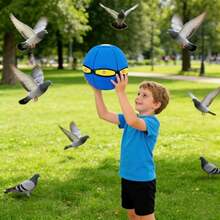 Peocryy Magic Bouncing Ball Magic Flying Saucer Bouncy Ball Pop Up Dual Form Freely Switchable Toy With 6 Light Parent-Child Interaction Suitable For Indoor OutdoorChildren's Growth Games, Fun And Joyful, Essential For Childhood - 6Light - View 5