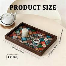 Hộp đựng khăn giấy hình chữ nhật bằng gỗ trang nhã - Được làm từ gỗ óc chó, thích hợp để trang trí tủ phòng tắm, bàn đầu giường và bàn làm việc văn phòng, trang trí nhà cửa, phù hợp cho cả nam và nữ, một món quà tuyệt vời cho tân gia, đám cưới, Giáng sinh và các dịp khác. - khay khăn giấy - Xem 5