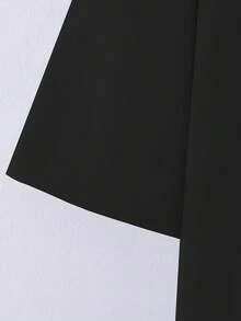 Dark Hard Core Wind! Back Thorn Pattern Full Printed Men's T-Shirt Loose Shoulder  Unique Street Hipster Exclusive Short Sleeve - Black - View 5