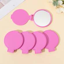 1/5/10/50/100pcs Handheld Small Mirror, Portable For Makeup, Travel Essentials, Dorm Room Vanity Mirror,Makeup,Cheap,Room Decor,Vanity,Travel,Bedroom,Makeup Accessories,Mirror,Vanity Mirror,Mini Mirror,Compact Mirror,Mirror Small,Hand Mirror,Cheap,Stocking Stuffers,Makeup,Makeup Tools,Cheap Stuff,Gifts,Gifts For Women,Christmas Gifts - Pink - View 9